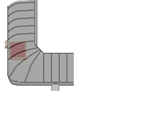 Tribune d´angle couverte + Buvette